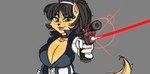 Rating: s
ID: 3652309
Date: 2022-10-26 23:27:39 -0400
Status: active
Score: 16
anthro big_breasts breasts cleavage clothed clothing collar_tag colored domestic_cat felid feline felis female gun half-length_portrait handgun hi_res kitty_katswell laser_sight looking_at_viewer mammal nickelodeon pistol pointing_gun_at_viewer portrait ranged_weapon seanmalikdesigns solo t.u.f.f._puppy weapon post #3652309