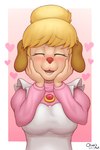 Rating: s
ID: 5428643
Date: 2025-03-12 10:32:46 -0400
Status: active
Score: 10
2:3 absurd_res anthro apron blonde_hair blush breasts canid canine canine_teeth canis clothed clothing domestic_dog dress eyebrows eyelashes eyes_closed female fingers floppy_ears fur glistening hair hair_bun hand_on_face happy heart_symbol hi_res jewelry maid_uniform mammal mrs._hudson oliversart open_mouth pink_background pink_clothing pink_dress sherlock_hound_(series) simple_background smile solo teeth topwear uniform post #5428643