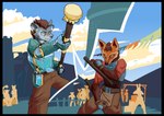 Rating: s
ID: 4814855
Date: 2024-05-29 12:53:03 -0400
Status: active
Score: 13
anthro armor background_character biped black_border border breastplate canid canine canis castle cheering cloud club_(weapon) crowd digital_media_(artwork) domestic_dog duo female fence fforcedevil fight fighting_pose group hi_res husky jaclyn_(revertigo) male mammal melee_weapon mountain nightstick nordic_sled_dog pose practice_weapon sky spitz weapon wolf post #4814855