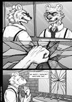 Rating: s
ID: 3904496
Date: 2023-03-02 16:25:46 -0500
Status: active
Score: 27
absurd_res angry anthro bear beastars broken_mirror brown_bear dialogue english_text eyewear fan_character glasses hi_res male mammal mirror monochrome reflection solo sunny_frostwolf text third-party_edit trevor_(greatlizardwizard) ursine wounded post #3904496