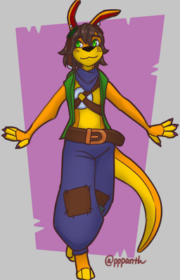 Rating: s
ID: 5659119
Date: 2025-06-21 21:26:49 -0400
Status: active
Score: 5
absurd_res anthro belt belt_buckle brown_hair buckle claws clothing colored_nails dee_the_ottsel ear_piercing ear_ring eyewear fan_character femboy full-length_portrait fur goggles green_eyes hair hi_res jak_and_daxter male mammal mustelid nails naughty_dog orange_body orange_fur ottsel patch_(fabric) piercing portrait pppanth purple_claws ring_piercing solo sony_corporation sony_interactive_entertainment topwear vest yellow_body yellow_fur post #5659119