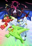 Rating: s
ID: 618489
Date: 2015-03-11 03:38:47 -0400
Status: active
Score: 0
2006 anthro aruru_(kuroma) belt biceps claws clothed clothing dragon fangs group kuroma magic male membrane_(anatomy) membranous_wings muscular mythological_creature mythological_scalie mythology nattsu_(kuroma) partially_clothed pecs rion_(kuroma) scalie sefirucchi_(kuroma) tail teeth wings post #618489