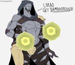 Rating: s
ID: 4309411
Date: 2023-09-23 17:01:43 -0400
Status: active
Score: 97
2022 3_fingers 4_arms 4_eyes >:d alien alien_humanoid araskes_the_trickster arm_wraps armor bandolier biped bungie claws clothed clothing clothing_lift crop_top deception destiny_(series) dialogue eliksni empty_eyes exoskeleton featureless_chest female fingerless_gloves fingers front_view fully_clothed gesture gloves grey_body grey_clothing grey_exoskeleton hand_gesture hand_on_hip handwear hi_res hood humanoid humor knife leaning leaning_forward legband looking_at_viewer midriff monotone_body monotone_exoskeleton multi_arm multi_eye multi_limb not_furry ok_sign open_mouth portrait runawaystride scabbard sharp_teeth shirt shirt_lift signature simple_background solo talking_to_viewer teeth thick_thighs thighband three-quarter_portrait topwear white_background white_eyes wraps post #4309411