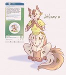 Rating: s
ID: 4351026
Date: 2023-10-13 21:22:26 -0400
Status: active
Score: 7
2023 ambiguous_gender bottomless bottomless_ambiguous bottomless_taur canid canid_taur canine canine_taur clothed clothing cyrillic_text digital_drawing_(artwork) digital_media_(artwork) elemental_creature english_text eyebrows feral flora_fauna fluffy fluffy_chest fluffy_tail fur gloves_(marking) hair hi_res leaf leg_markings looking_away looking_up mammal mammal_taur markings multicolored_body multicolored_fur no_pupils plant russian_text shaded simple_background sitting socks_(marking) soft_shading solo tail taur telegram text textured_background tongue tongue_out topwear topwear_only url v.i.r.i.d.i post #4351026
