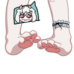 Rating: s
ID: 5624939
Date: 2025-06-06 17:41:28 -0400
Status: pending
Score: 50
1:1 anthro barefoot blush blush_lines bovid caprine clothing deltarune eyewear feet female floppy_ears fluffy foot_fetish foot_focus fur glasses goat hi_res horn humanoid legwear male mammal milin_goatmonsto pawpads pink_eyes ralsei solo undertale_(series) white_body white_fur post #5624939