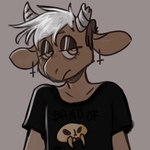 Rating: s
ID: 5070337
Date: 2024-09-23 21:31:59 -0400
Status: active
Score: 4
1:1 2021 ambiguous_gender anthro bovid bovine broken_horn brown_body brown_fur cattle clothed clothing cross cross_ear_piercing cross_ear_ring cross_piercing digital_media_(artwork) ear_piercing english_text fur grey_hair grey_horn hair hi_res horn jewelry looking_at_viewer mammal manitka manitka_storm orange_eyes piercing shirt simple_background solo text text_on_clothing text_on_shirt text_on_topwear topwear white_hair post #5070337