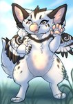 Rating: s
ID: 5531905
Date: 2025-04-26 15:16:40 -0400
Status: active
Score: 0
2025 4_toes 5_fingers ambiguous_gender avian beak claws digital_media_(artwork) feathers feet finger_claws fingers front_view gryphon handpaw hi_res kellwolfik mythological_avian mythological_creature mythology nude nude_ambiguous one_eye_closed open_beak open_mouth paws solo standing tail toes white_body white_feathers white_tail wings post #5531905
