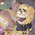 Rating: s
ID: 3615293
Date: 2022-10-08 21:12:35 -0400
Status: active
Score: 49
1:1 bodily_fluids bovid brown_hair caprine crocodilian crying crying_chopper death disney doomentio doomverse drooling food group hair human kalcifer_vallarta lying male mammal meme murid murine on_back one_piece open_mouth oveja_(doomverse) parody picara_langosta pizza pizza_slice rapunzel_(disney) rat reptile rodent saliva scalie sheep snot tangled_(disney) tears teeth the_one_piece_is_real trio post #3615293