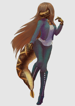 Rating: s
ID: 2762221
Date: 2021-05-30 13:18:02 -0400
Status: active
Score: 22
anthro boots bottomwear brown_hair cheebo clothed clothing denim denim_bottomwear denim_clothing denim_jacket denim_topwear female footwear hair hi_res high_heeled_boots high_heels jacket jeans knee_boots knee_highs legwear long_hair pants pit_viper pupils rattle_(anatomy) rattlesnake reptile scalie shoes slit_pupils snake solo tail thick_tail topwear viper yellow_eyes post #2762221