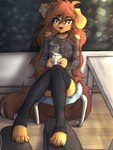 Rating: s
ID: 3729204
Date: 2022-12-03 15:30:09 -0500
Status: active
Score: 127
2022 4_toes 5_fingers ambiguous_gender anthro apogee_(tinygaypirate) arm_tuft bare_shoulders beverage big_tail black_nails black_nose bottomwear breasts brown_body brown_eyes brown_fur brown_hair butt canid canine canis chair cheek_tuft claws clothed clothing colored_nails container cowlick cup daww day domestic_dog duo ear_piercing eyebrow_through_hair eyebrows eyelashes facial_markings facial_piercing facial_tattoo facial_tuft feet feet_on_legs female female_anthro fingers first_person_view floppy_ears foot_focus footwear fur furgonomics furniture furry-specific_piercing hair head_markings hi_res hindpaw holding_beverage holding_container holding_cup holding_object inner_ear_fluff inside leg_warmers legwear long_hair long_sleeve_shirt long_sleeves looking_at_viewer mammal markings messy_hair mottled mottled_nose muzzle_piercing nails neck_markings neck_tattoo nose_piercing on_chair pants paws piercing pink_nose plantigrade shadow shirt shorts shoulder_tuft sitting sitting_on_chair slim small_breasts smile smiling_at_viewer socks solo_focus spitz steam table tail tattoo thigh_highs tinygaypirate toe_claws toeless_footwear toeless_legwear toeless_socks toeless_stockings toes topwear translucent translucent_hair tuft post #3729204