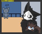 Rating: s
ID: 5611297
Date: 2025-05-31 10:10:44 -0400
Status: active
Score: 30
anthro bulletproof-kitty canid canine changed(video changed_(video_game) duo fur game) lin male mammal multicolored_body multicolored_fur mythological_creature mythology puro_(changed) post #5611297