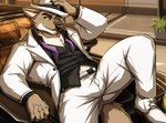 Rating: s
ID: 3265352
Date: 2022-04-07 13:29:47 -0400
Status: active
Score: 82
2022 absurd_res anthro belt black_nose bottomwear bulge canid canine canis car claws clothed clothing day dreamworks drks footwear fur hat headgear headwear hi_res jacket looking_aside loose_tie lying male male_anthro mammal mr._wolf_(the_bad_guys) necktie on_back on_car on_hood open_clothing open_shirt open_topwear outside pants shirt shirt_collar shoes sidewalk smile solo suit the_bad_guys topwear vehicle wolf yellow_eyes post #3265352