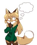 Rating: s
ID: 4067745
Date: 2023-05-22 23:22:01 -0400
Status: active
Score: 36
anthro averi_(fiddleafox) brown_body brown_fur canid canine clothing conditional_dnp dipstick_tail exploitable female female_anthro fiddleafox fox fur gloves_(marking) green_clothing green_eyes hair mammal markings red_fox solo tail tail_markings thought_bubble true_fox white_body white_fur post #4067745
