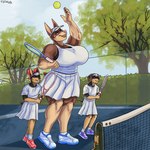 Rating: s
ID: 4377978
Date: 2023-10-27 21:00:28 -0400
Status: active
Score: 79
1:1 accessory anthro ball big_breasts blue_eyes bow_ribbon bra breasts brown_eyes canid canine canis clothing daughter_(lore) dobermann domestic_dog female footwear good_parenting group hair_accessory hair_bow hair_ribbon happy hat headgear headwear hi_res huge_breasts mammal mother_(lore) mother_and_child_(lore) mother_and_daughter_(lore) muscular muscular_female outside parent_(lore) parent_and_child_(lore) parent_and_daughter_(lore) pinscher plant ribbons rosemary_porter samantha_porter shirt shoes shrub sibling_(lore) sister_(lore) sisters_(lore) slice_of_life sneakers sport sports_bra sportswear t-shirt tail tail_motion tailwag tank_top tennis tennis_ball tennis_court tennis_outfit tennis_racket tennis_uniform thatsexdog throwing_ball throwing_object topwear tracy_porter tree trio twins_(lore) underwear uniform visor_cap post #4377978
