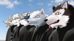 Rating: s
ID: 1419791
Date: 2018-01-07 13:43:27 -0500
Status: active
Score: 6
16:9 2018 accessory anthro blue_eyes canid canine canis crossover fur grey_body grey_fur group hair headband hi_res holdem horkeu_kamui_(tas) kemono lifewonders male mammal man_with_a_mission multicolored_body multicolored_fur pretty_cure rouen_(shining) scar sega shining_(sega) shining_force shining_wind smile smile_pretty_cure tokyo_afterschool_summoners tongue white_body white_fur white_hair widescreen wolf wolfloat_(artist) wolfrun post #1419791