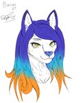 Rating: s
ID: 4617554
Date: 2024-02-23 11:17:26 -0500
Status: active
Score: 4
absurd_res anthro basian blue_hair blue_nose canid canine canis domestic_dog female fur hair headshot_portrait hi_res husky lynxdts mammal nordic_sled_dog orange_hair portrait smile solo spitz white_body white_fur yellow_eyes post #4617554