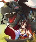 Rating: s
ID: 2289220
Date: 2020-06-10 09:21:13 -0400
Status: active
Score: 9
animal_humanoid asian_mythology blush breasts claws dinosaur dinosaur_humanoid duo east_asian_mythology fate_(series) female feral humanoid japanese_mythology kijyo_(fate) kijyo_koyo_(fate) mythology prehistoric_species reptile reptile_humanoid scalie scalie_humanoid square_crossover teeth theropod type-moon tyrannosaurid tyrannosauroid tyrannosaurus tyrannosaurus_rex yokai post #2289220