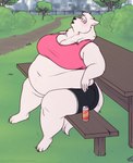 Rating: s
ID: 5657589
Date: 2025-06-21 07:53:13 -0400
Status: active
Score: 13
anthro aucherr belly big_belly big_breasts big_butt biped breasts butt canid canine digital_media_(artwork) female fur hi_res huge_breasts huge_thighs mammal navel obese obese_female overweight overweight_anthro overweight_female sitting solo tail text thick_thighs white_body white_fur post #5657589