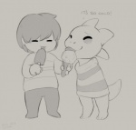 Rating: s
ID: 738456
Date: 2015-09-30 20:26:23 -0400
Status: active
Score: 131
2015 ambiguous_gender anthro armless child dessert dialogue duo english_text eyes_always_closed eyes_closed food frisk_(undertale) greyscale human ice_cream licking mammal monochrome monster_kid popsicle reptile scalie text tongue tongue_out undertale undertale_(series) young zonkpunch post #738456