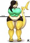 Rating: s
ID: 793506
Date: 2015-12-27 07:53:31 -0500
Status: active
Score: 14
4_toes anthro belly big_breasts black_hair blaqink bottomwear breasts clothing colored_nails curvy_figure eyewear feet female fish flip_flops footwear glasses hair hi_res huge_breasts lemon_(thetunnahaddict) love_handles marine nails navel non-mammal_breasts overweight overweight_anthro overweight_female sandals shark shoes shorts solo text thick_thighs toes voluptuous wide_hips yellow_body yellow_skin post #793506