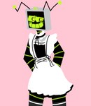 Rating: s
ID: 4879139
Date: 2024-06-26 03:44:52 -0400
Status: active
Score: 5
ambiguous_gender blush clothed clothing cyrlk electronics for_a_head hand_behind_back humanoid looking_at_viewer machine maid_apron maid_uniform not_furry object_head omegatronic robot robot_humanoid screen screen_face screen_head smile smiling_at_viewer solo standing television tv_head uniform post #4879139