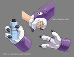 Rating: s
ID: 4076862
Date: 2023-05-27 18:29:36 -0400
Status: active
Score: 90
anthro armwear badroy bandai_namco canid claws clothing digimon digimon_(species) elbow_gloves english_text female finger_claws gloves hand_fetish hand_holding handpaw handwear hi_res human lube_bottle mammal paws renamon solo text post #4076862