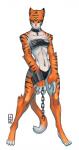 Rating: s
ID: 1231137
Date: 2017-05-31 06:26:50 -0400
Status: active
Score: 48
anthro athletic athletic_anthro athletic_female black_body black_fur breasts chain collar felid female fur hi_res looking_at_viewer luigiix mammal orange_body orange_fur pantherine pink_nose scar simple_background solo stripes tattoo tiger under_boob white_background white_body white_fur wild_(ionic44) yellow_eyes post #1231137