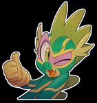 Rating: s
ID: 5103995
Date: 2024-10-09 11:25:02 -0400
Status: active
Score: 30
alpha_channel dragon fangs friendship_is_magic gesture green_eyes hand_gesture hasbro kick-ass kick-ass_(character) male my_little_pony mythological_creature mythological_scalie mythology one_eye_closed purple_body sartf scalie solo spike_(mlp) superhero_costume teeth thumbs_up post #5103995