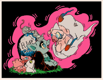 Rating: s
ID: 5705660
Date: 2025-07-13 07:10:15 -0400
Status: pending
Score: 4
1_eye 3_eyes abstract_background anthro black_background breasts cleavage clothed clothing domestic_pig eye_falling_out feral ghost group hi_res mammal motion_lines multi_eye murid murine pink_background pink_eyes rat rodent simple_background sori0414 spirit suid suine sus_(pig) tombstone torn_clothing undead zombie post #5705660