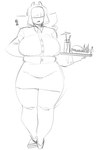 Rating: s
ID: 5543015
Date: 2025-05-01 23:48:44 -0400
Status: pending
Score: 2
2025 animal_humanoid antennae_(anatomy) beverage big_breasts breasts button_(fastener) clothed clothing cocktail_garnish cocktail_umbrella container cup curvy_figure digital_drawing_(artwork) digital_media_(artwork) drinking_glass eyeless female food footwear full-length_portrait furgonomics furry-specific_piercing gastropod gastropod_humanoid glass glass_container glass_cup hand_behind_back holding_plate humanoid lips mollusk mollusk_humanoid monochrome piercing portrait pseudo_hair rekkadraws sevin_(rekkadraws) shoes simple_background sketch slug_humanoid solo tentacle_hair tentacles thick_thighs uniform white_background post #5543015