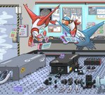Rating: s
ID: 5538795
Date: 2025-04-30 00:01:48 -0400
Status: active
Score: 33
2023 ambiguous_gender artist_name badge blue_wings book door duo english_text eyewear feral floating generation_3_pokemon glowing goggles hi_res laser laser_beam latias latios legendary_pokemon lens lilarrin machine nintendo pokemon pokemon_(species) post-it_note purple_text red_scarf red_text scarf scientific_instrument stylus telekinesis text white_text wings wire post #5538795