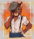 Rating: s
ID: 5543732
Date: 2025-05-02 11:01:28 -0400
Status: active
Score: 11
2023 666calistaxx_(artist) anthro arm_tuft blue_bottomwear blue_clothing blue_pants bottomwear cheek_tuft clothed clothed_anthro clothed_male clothing collared_shirt colored digital_drawing_(artwork) digital_media_(artwork) domestic_cat dress_shirt elbow_tuft eye_patch eyebrows eyewear facial_tuft felid feline felis fingers flat_cap fully_clothed fully_clothed_anthro fully_clothed_male fur green_eyes hat headgear headwear hi_res lackadaisy male male_anthro mammal monotone_clothing monotone_shirt monotone_topwear orange_body orange_fur pants pink_nose shirt signature solo suspenders tail tan_eyebrows tan_inner_ear topwear tuft viktor_vasko whiskers white_clothing white_shirt white_topwear white_whiskers post #5543732