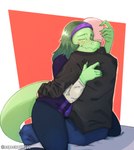 Rating: s
ID: 5567137
Date: 2025-05-12 14:40:36 -0400
Status: pending
Score: 16
2025 5_fingers abstract_background accessory anthro artist_name bald baryonyx bed big_tail blush bottomwear canon_couple cavemanon_studios claws clothing denim denim_bottomwear denim_clothing digital_drawing_(artwork) digital_media_(artwork) dinosaur duo espectro111222 eyelashes eyes_closed female finger_claws fingers freckled_face freckles furniture green_body green_hair green_scales hair headband hi_res hug human human_on_anthro i_wani_hug_that_gator inco_(iwhtg) interspecies jeans light-skinned_male light_body light_skin long_hair long_tail male male/female mammal olivia_halford on_bed pants prehistoric_species reptile romantic romantic_couple scales scalie sitting smile snout spinosaurid tail text theropod thick_thighs watermark post #5567137