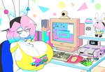 Rating: s
ID: 5609603
Date: 2025-05-30 15:37:52 -0400
Status: active
Score: 33
2024 anthro artist_name backwards_baseball_cap backwards_hat baseball_cap bell bell_collar big_breasts black_baseball_cap blue_eyes blue_hair breasts busty_boy_(lore) camera chest_tuft cleavage closed_smile clothed clothing collar computer_keyboard computer_mouse container cup desk desktop digital_drawing_(artwork) digital_media_(artwork) english_description eye_through_hair eyebrow_through_hair eyebrows eyelashes eyelashes_through_hair female fur furgonomic_baseball_cap furgonomic_hat furgonomic_headwear furgonomics furniture game_boy_color game_boy_family gamer_supps hair half-length_portrait hat headgear headwear hi_res huge_breasts inner_ear_fluff jingle_bell jingle_bell_collar lagomorph leporid long_ears magnavox male_(lore) mallkin mammal mouth_closed multicolored_eyes multicolored_hair nintendo pb_(theycallhimcake) pink_eyes pink_hair plushie portrait rabbit smile solo super_mario_world super_nintendo table text theycallhimcake topwear translucent translucent_hair tuft two_tone_eyes two_tone_hair webcam white_body white_fur yellow_clothing yellow_topwear post #5609603