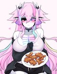 Rating: s
ID: 5488159
Date: 2025-04-07 07:27:04 -0400
Status: active
Score: 19
android blush bottomwear breasts bug_(houndeater) chicken_meat chicken_nugget cleavage clothed clothing cool_colors dino_nugget female food hair heterochromia hi_res houndeater humanoid long_hair machine meat pink_hair plate robot shirt shorts solo tank_top topwear post #5488159