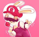 Rating: s
ID: 5618621
Date: 2025-06-03 13:57:43 -0400
Status: active
Score: 4
2024 3_fingers anthro artist_name black_clothing black_facial_hair black_gloves black_handwear black_mustache blue_eyes blush blush_lines button_(fastener) clothed clothed_anthro clothed_male clothing crossover digital_drawing_(artwork) digital_media_(artwork) english_description facial_hair fingers flower flower_in_mouth fur gloves hand_pawpads handwear heart_symbol holidays jamipurple lagomorph light lighting long_ears male male_anthro mammal mario_bros mario_plus_rabbids_kingdom_battle mustache nintendo no_pupils noseless outline overalls pawpads pink_background plant pockets portrait pose purple_clothing purple_overalls rabbid rabbid_mario raving_rabbids rayman_(series) rose_(flower) rose_in_mouth shaded simple_background smile solo tan_eyelids tan_inner_ear tan_pawpads teeth text three-quarter_portrait tooth_gap ubisoft valentine's_day white_body white_fur white_outline post #5618621