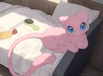 Rating: s
ID: 5583368
Date: 2025-05-19 08:03:46 -0400
Status: active
Score: 54
ambiguous_gender bed brush feral fur furniture generation_1_pokemon hairbrush inside legendary_pokemon looking_at_viewer mew_(pokemon) nintendo olyester pink_body pink_fur pokemon pokemon_(species) solo tail post #5583368