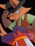 Rating: s
ID: 3955116
Date: 2023-03-26 18:54:21 -0400
Status: active
Score: 8
2023 3:4 absurd_res anthro biped black_background black_nose brown_body brown_fur canid canine cerberustheterrible_(artist) clothed clothing fox fully_clothed fur gloves handwear hat headgear headwear hi_res kaiketsu_zorori looking_at_viewer male mammal signature simple_background smile solo zorondo_ron post #3955116