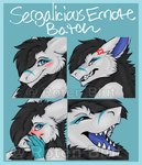 Rating: s
ID: 5653126
Date: 2025-06-19 09:59:08 -0400
Status: active
Score: 2
ambiguous_gender angry anthro bared_teeth blue_border blush bodily_fluids border claws king_chulapa looking_at_viewer male_(lore) narrowed_eyes open_mouth open_smile rotenblutt sergal smile solo tears wrinkled_nose post #5653126