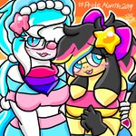 Rating: s
ID: 4859543
Date: 2024-06-17 12:22:19 -0400
Status: active
Score: 4
1:1 accessory anthro bisexual_pride_colors black_hair blue_eyes blue_hair breasts clothing duo electro_(lewdchuu) female generation_6_pokemon generation_7_pokemon hair helioptile hi_res highlights_(coloring) kerchief lesbian_pride_colors lewdchuu_(artist) lgbt_pride lgbt_pride_month multicolored_accessory multicolored_highlights multicolored_kerchief multicolored_neckerchief multicolored_neckwear neckerchief neckwear nintendo orange_lesbian_pride_colors pansexual_pride_colors pokemon pokemon_(species) pride_color_accessory pride_color_background pride_color_bandanna pride_color_clothing pride_color_highlights pride_color_kerchief pride_color_neckerchief pride_color_neckwear pride_color_outfit pride_colors primarina scarf shirt simple_background topwear transgender_pride_colors white_body yellow_body post #4859543