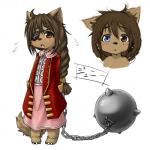 Rating: s
ID: 675758
Date: 2015-06-20 06:28:42 -0400
Status: active
Score: 10
1:1 :< anthro ball_and_chain blue_eyes blush bodily_fluids brown_body brown_eyes brown_fur brown_hair canid canine canis cheek_tuft claws clothed clothing digitigrade domestic_dog dress eye_patch eyewear facial_tuft female fully_clothed fur hair heterochromia japanese_text jenny_(disambiguation) kemono knock-kneed koishi_chikasa long_hair mammal open_mouth simple_background solo sweat sweatdrop text toe_claws translated tuft white_background young post #675758