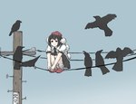 Rating: s
ID: 2733043
Date: 2021-05-09 22:29:32 -0400
Status: active
Score: 29
ambiguous_gender asian_mythology avian aya_shameimaru bird black_bottomwear black_clothing black_hair black_skirt bottomwear clothed clothing corvid corvus_(genus) crouching crow east_asian_mythology feet female feral group hair hand_on_foot hat headgear headwear hi_res humanoid japanese_mythology japanese_text light_body light_skin mammal mythology nail necktie oscine outside passerine peroponesosu power_lines short_hair skirt tengu text tokin_hat touhou touhou_bunkachou what wings yokai post #2733043