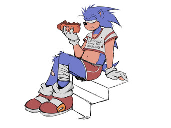 Rating: s
ID: 5715440
Date: 2025-07-17 18:08:48 -0400
Status: pending
Score: 4
anthro bottomwear clothed clothing crop_top eating food food_on_clothing hair hi_res j0rd_j0rd_(faroutboy) male messy_hair sega shirt shorts sitting solo sonic_the_hedgehog sonic_the_hedgehog_(series) topwear torn_clothing wounded post #5715440