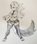 Rating: s
ID: 4317944
Date: 2023-09-27 18:18:03 -0400
Status: active
Score: 41
2023 3_toes absurd_res anthro barefoot big_breasts big_tail biped black_and_white bottomwear breasts canid canid_demon canine claws clothed clothing collared_shirt cosplay crossover crossover_cosplay curvy_figure demon dress_shirt ear_piercing ear_ring eyelashes feet female fighting_pose filia fingers fist fluffy fluffy_tail full-length_portrait fur hair hair_over_eye hellhound helluva_boss hi_res hourglass_figure legwear lidded_eyes long_hair long_tail loona_(helluva_boss) mammal monochrome mythological_canine mythological_creature mythology narrowed_eyes necktie notched_ear paws piercing pikapika212 portrait pose ring_piercing shirt sketch skirt skullgirls small_waist smile snout solo squish standing tail thick_thighs thigh_highs thigh_squish toes topwear traditional_media_(artwork) voluptuous wide_hips post #4317944