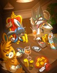 Rating: s
ID: 5584464
Date: 2025-05-19 18:42:18 -0400
Status: active
Score: 14
anthro bendy_straw biped bodily_fluids card_game cardboard chair chocolate_coin container cup detailed_background distressed door draw_25_(meme) drinking_glass drinking_straw eeveelution eyewear furniture gambling gaming generation_4_pokemon generation_9_pokemon glaceon glass glass_container glass_cup hb_(artist) hi_res inside juice_(beverage) light lighting meme meowscarada nintendo orange_juice pawmot pokemon pokemon_(species) shaded sunglasses sweat table throne uno wine_glass post #5584464