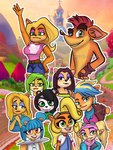 Rating: s
ID: 3748312
Date: 2022-12-13 05:36:12 -0500
Status: active
Score: 12
3:4 activision american_opossum ami_bandicoot anthro bandicoot bear blonde_hair brother_(lore) brother_and_sister_(lore) bust_portrait coco_bandicoot crash_bandicoot crash_bandicoot_(series) emilythecosmiccat female female/female fur giant_panda group hair hi_res isabella_bandicoot lipstick liz_bandicoot long_hair makeup male mammal marsupial megumi_bandicoot pasadena_o'possum pirate_tawna portrait sibling_(lore) sister_(lore) smile tawna_bandicoot virginia_opossum yaya_panda post #3748312