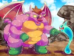 Rating: s
ID: 5554713
Date: 2025-05-07 05:23:35 -0400
Status: active
Score: 0
ambiguous_gender anthro archdemon cosith dragon dragon_quest duo male mythological_creature mythological_scalie mythology overweight overweight_male scalie slime slime_(blob) square_enix post #5554713
