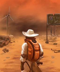 Rating: s
ID: 5471664
Date: 2025-03-31 22:45:10 -0400
Status: active
Score: 34
2025 anthro armor backpack beol bone brimmed_hat canid canine canis climate_change clothing desert digital_media_(artwork) elbow_pads global_warming gloves gun handwear harness headgear helmet hi_res human humvee looking_away male mammal marsonaut ranged_weapon road_sign ruins sand sandstorm science_fiction skeleton solo vehicle weapon wind_turbine wolf wreckage post #5471664