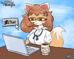 Rating: s
ID: 5607564
Date: 2025-05-29 18:20:05 -0400
Status: active
Score: 9
5:4 anthro aurum79 brown_hair bully_fox canid canine clothing computer container cup desk electronics eyewear female fox furniture glasses hair laptop mammal microsoft microsoft_windows mug neck_ribbon school_uniform solo table uniform windows_95 post #5607564