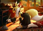 Rating: s
ID: 5583277
Date: 2025-05-19 06:17:48 -0400
Status: active
Score: 26
2025 absurd_res all_fours anthro arm_tuft bandai_namco biped black_clothing black_dress black_nose black_sclera blue_eyes blue_markings bow_accessory claws cleaning cleaning_tool clothed clothing digimon digimon_(species) dipstick_ears dipstick_tail dress ear_markings eye_markings feather_duster female gloves_(marking) hi_res holding_object inside leg_markings lily_(artist) maid_headdress maid_uniform markings multicolored_ears neck_tuft renamon shoulder_tuft sleeves socks_(marking) solo tail tail_markings tuft uniform white_markings yellow_body post #5583277